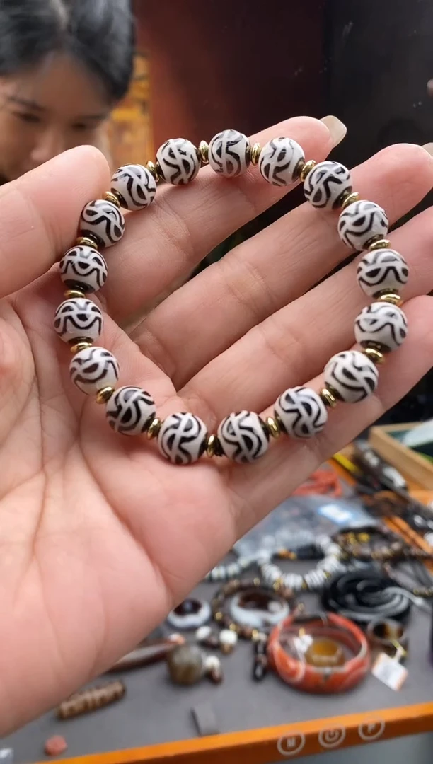 玛瑙/玉髓颈饰未镶嵌-0916-266 Y多样性发
