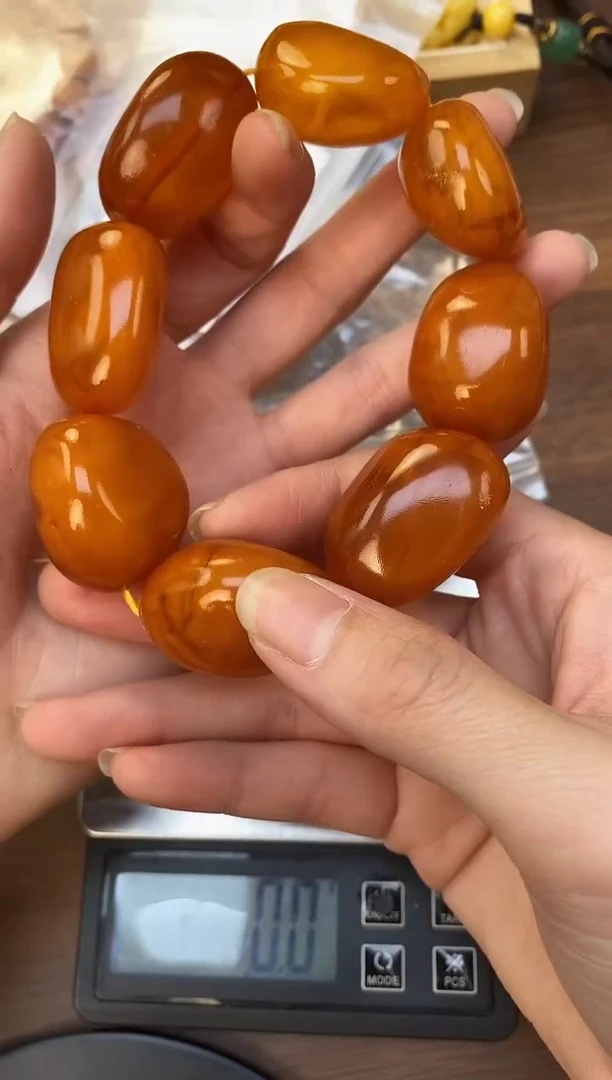 裸石琥珀未镶嵌天然琥珀蜜蜡