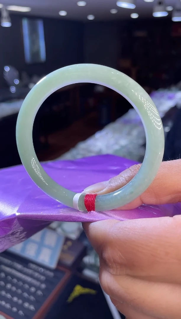 未镶嵌手镯翡翠圆条55-56