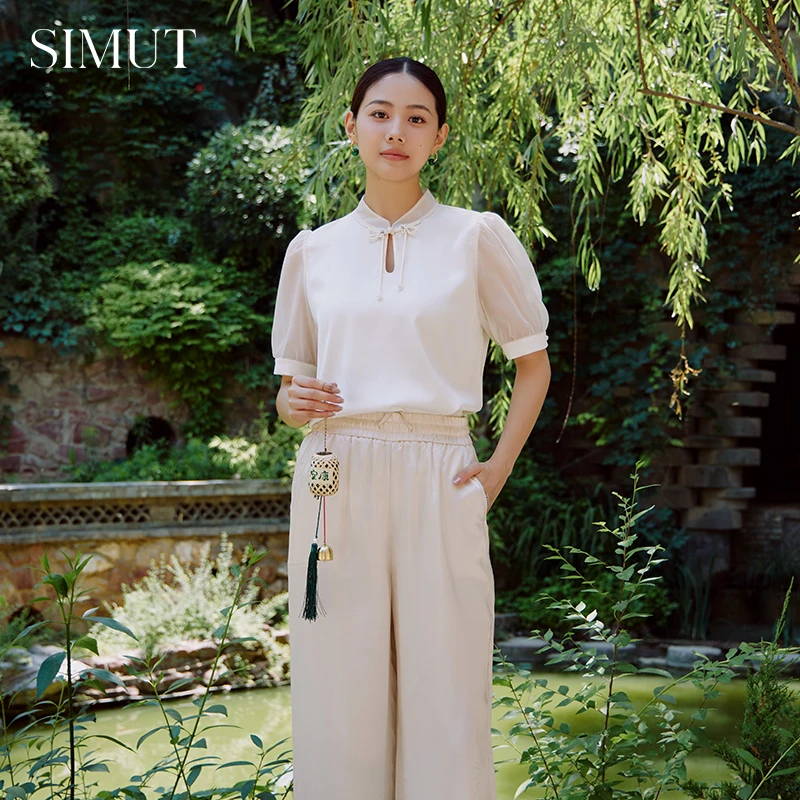 新中式盘扣小衫SJ114422