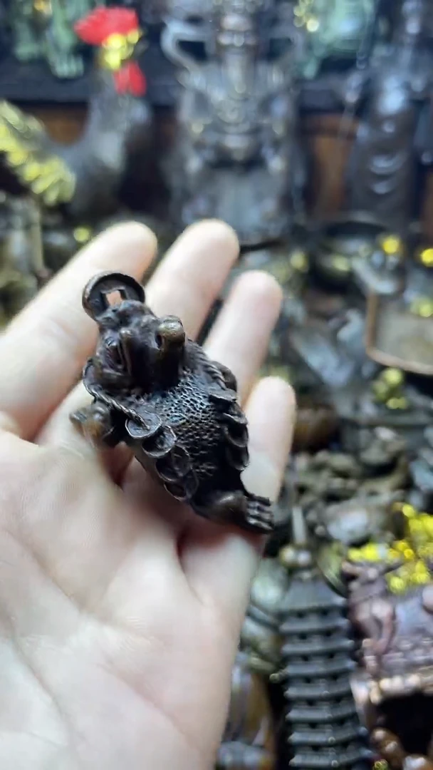 闪购链接，点击下单，有运费险，铜摆件