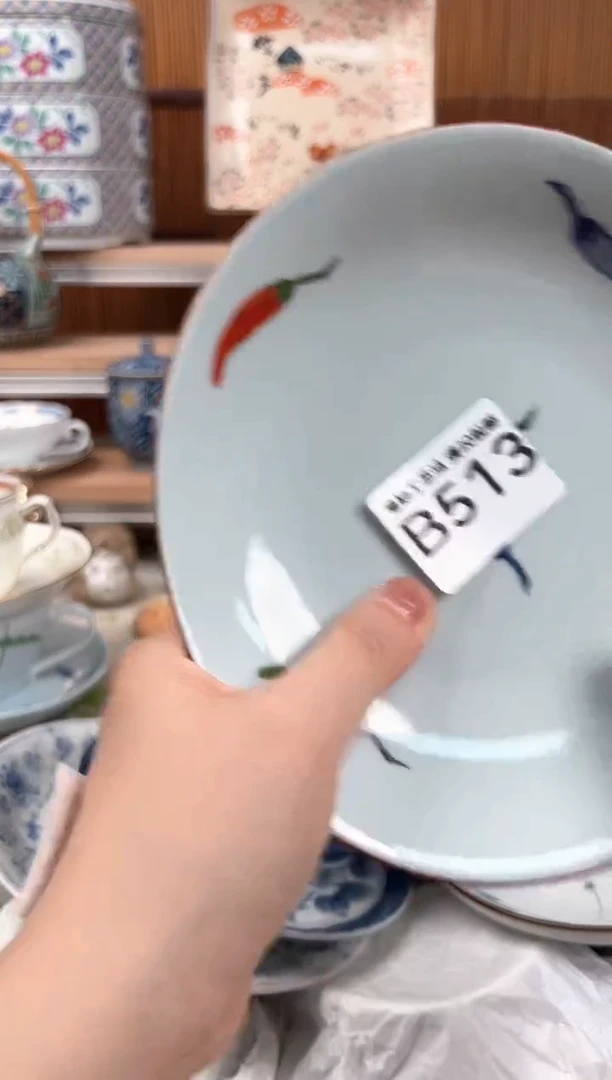 瓷片m***r513B瓷盘 杯子 碗 默认微瑕