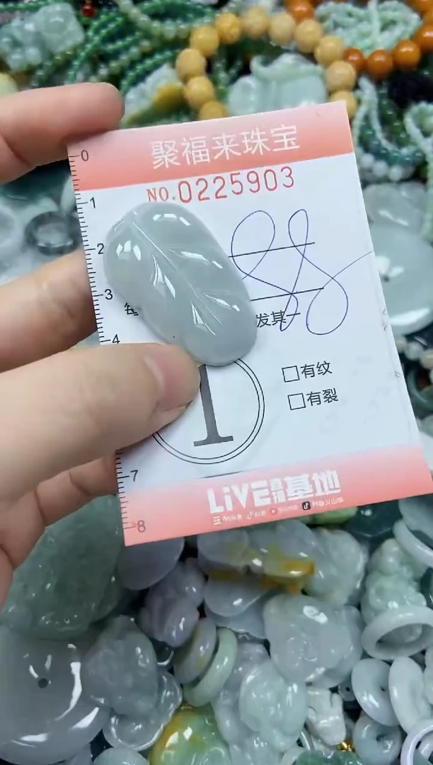 未镶嵌挂件翡翠闪购0225903
