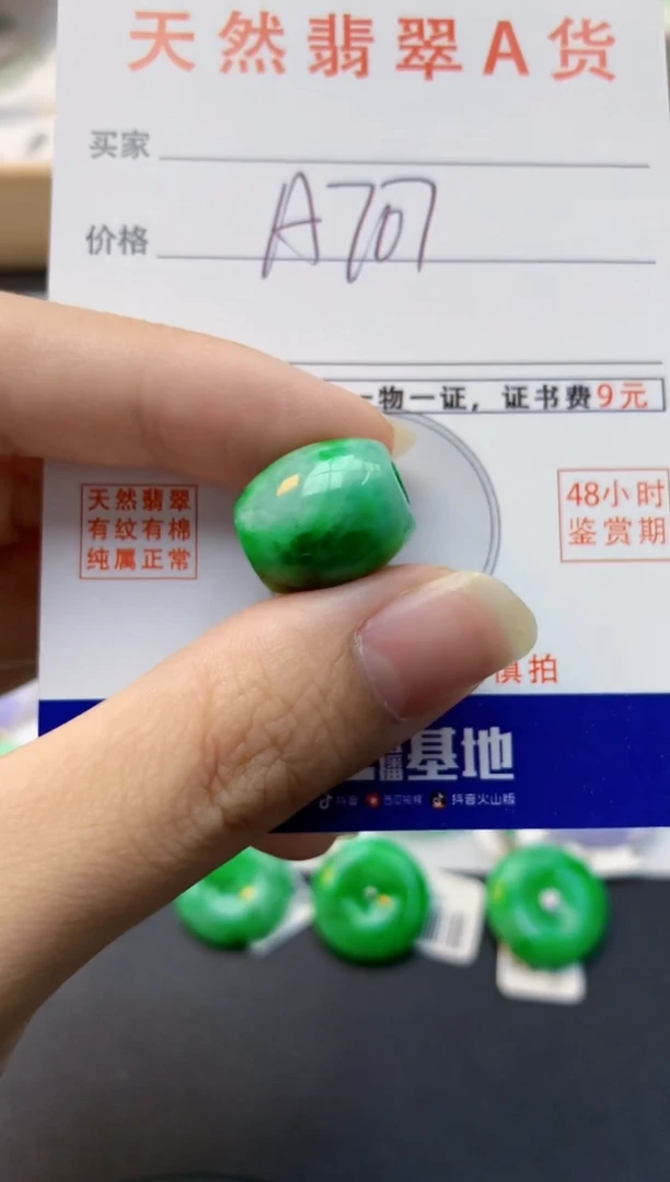 颈饰未镶嵌翡翠天然缅甸A货翡翠