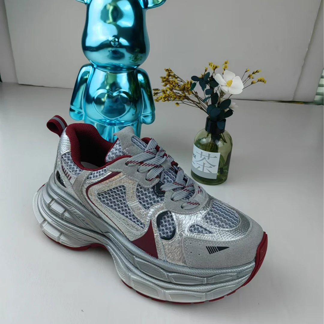 《宝马》阿道森女鞋秋季新款鞋舒适透气休闲运动皮面鞋时尚软底