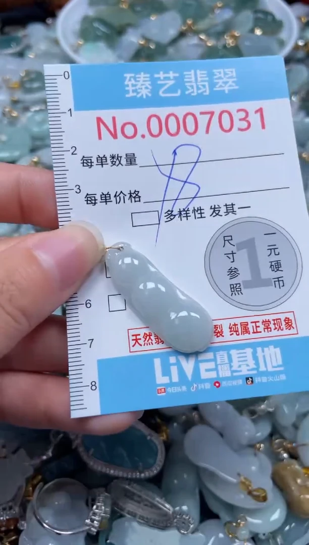 颈饰未镶嵌翡翠7031