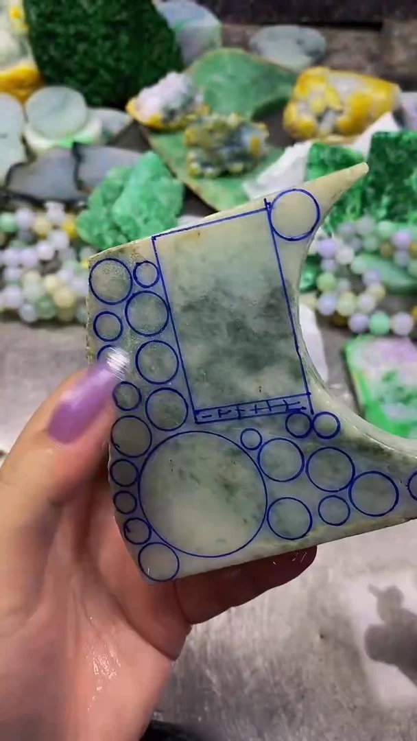 未镶嵌挂件翡翠天然缅甸翡翠A货756