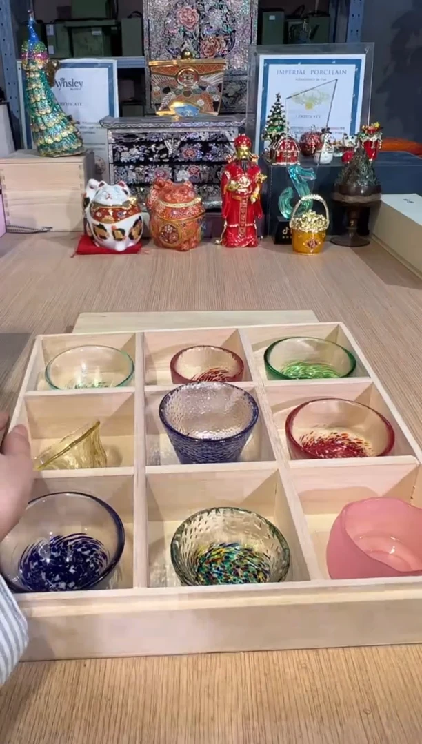 【闪购商品】杯60木盒九色杯