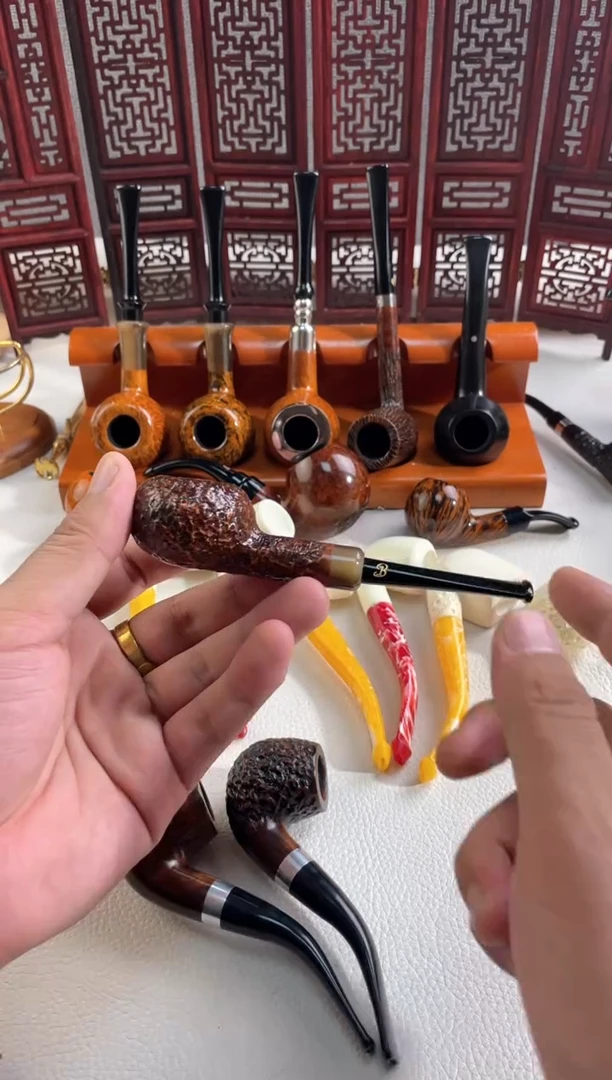石楠木十*纯手工意大利石楠木烟斗213