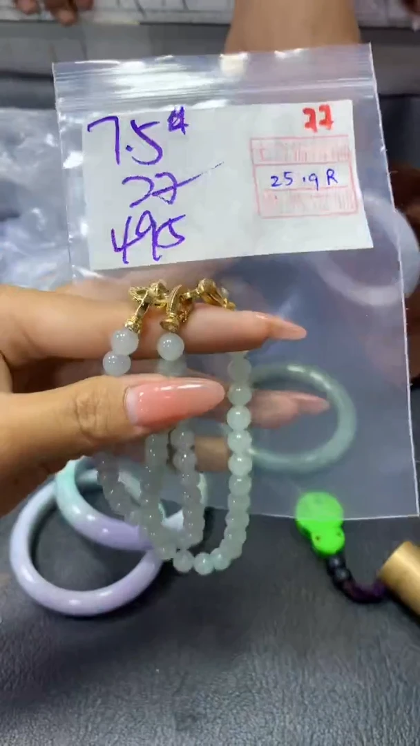 未镶嵌定制翡翠77毛货需精细抛光定制+多样性发1+495