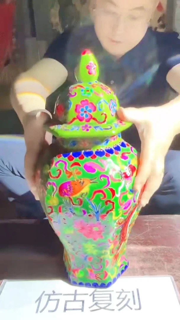 摆件景德镇陶瓷流水168