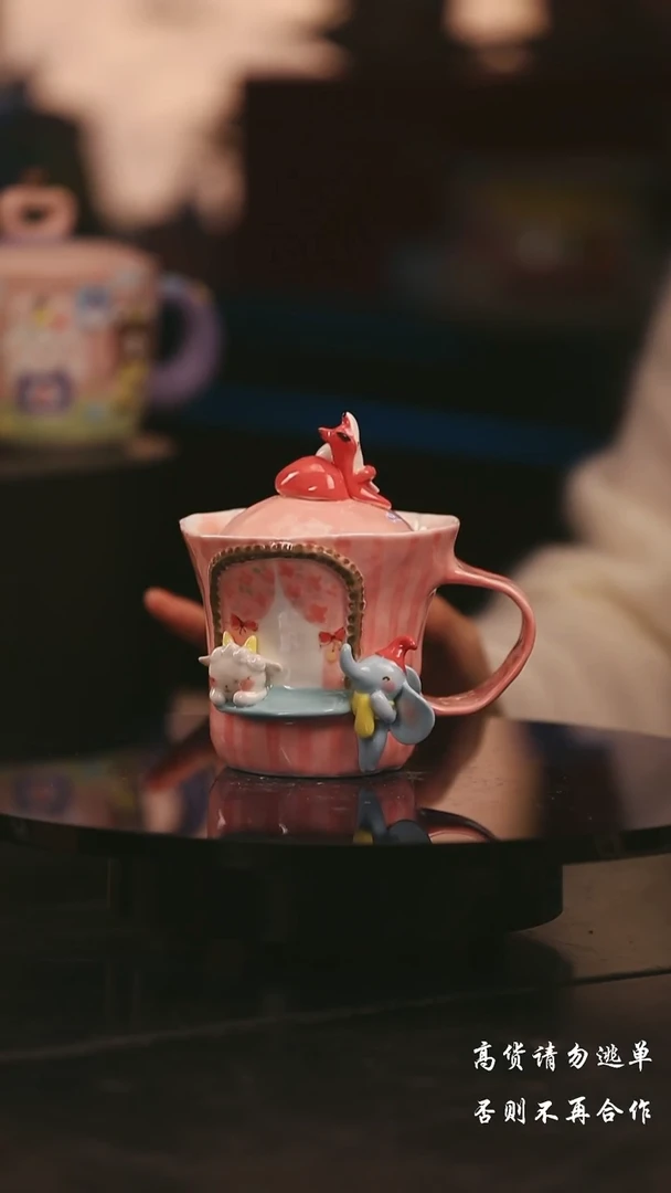 陶瓷景德镇可爱设计师款陶瓷