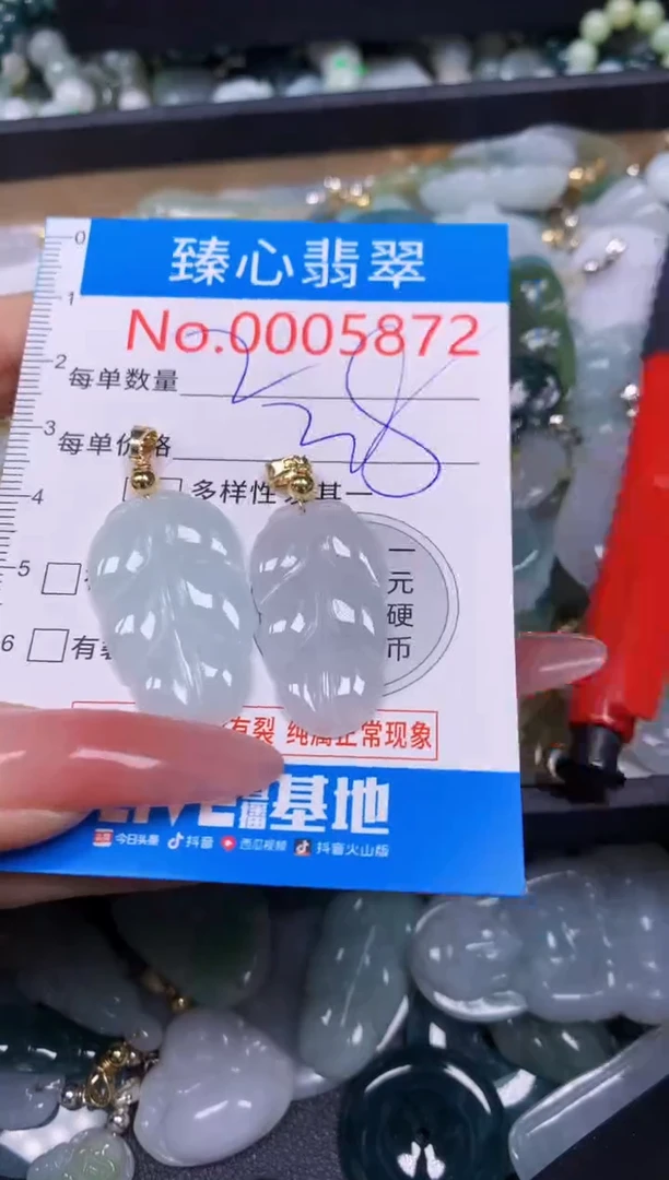 【闪购商品】翡翠颈饰未镶嵌含绳0005872