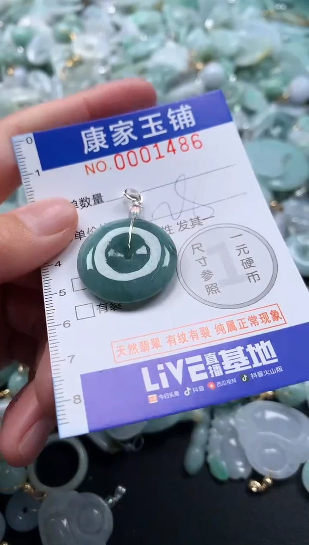 颈饰未镶嵌翡翠1486