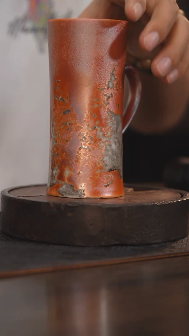 【闪购商品】杯34柴房陶瓷丨落灰小蛮腰