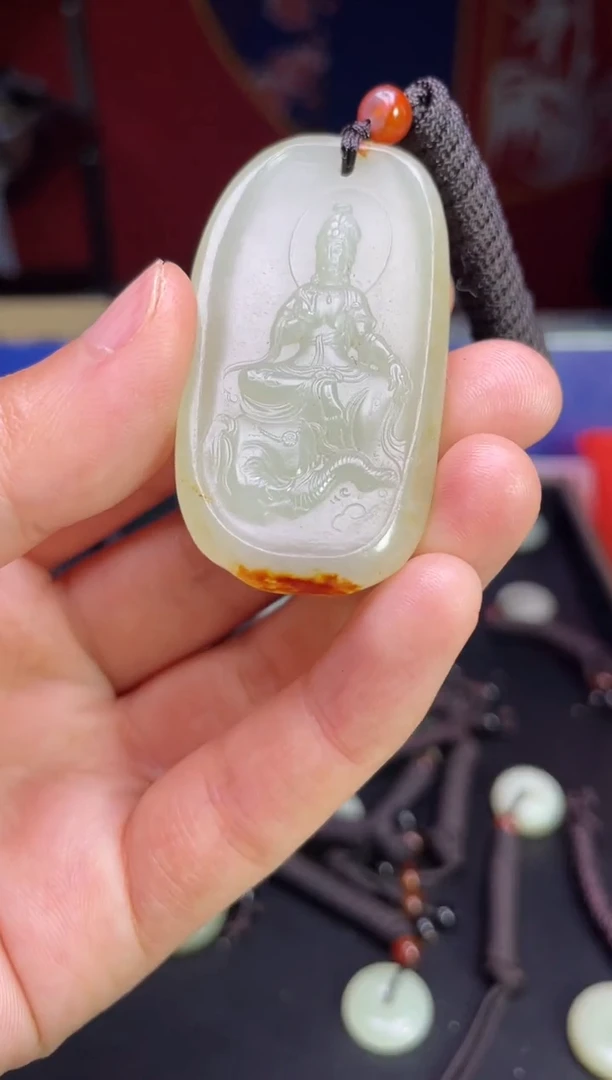 颈饰未镶嵌和田玉123