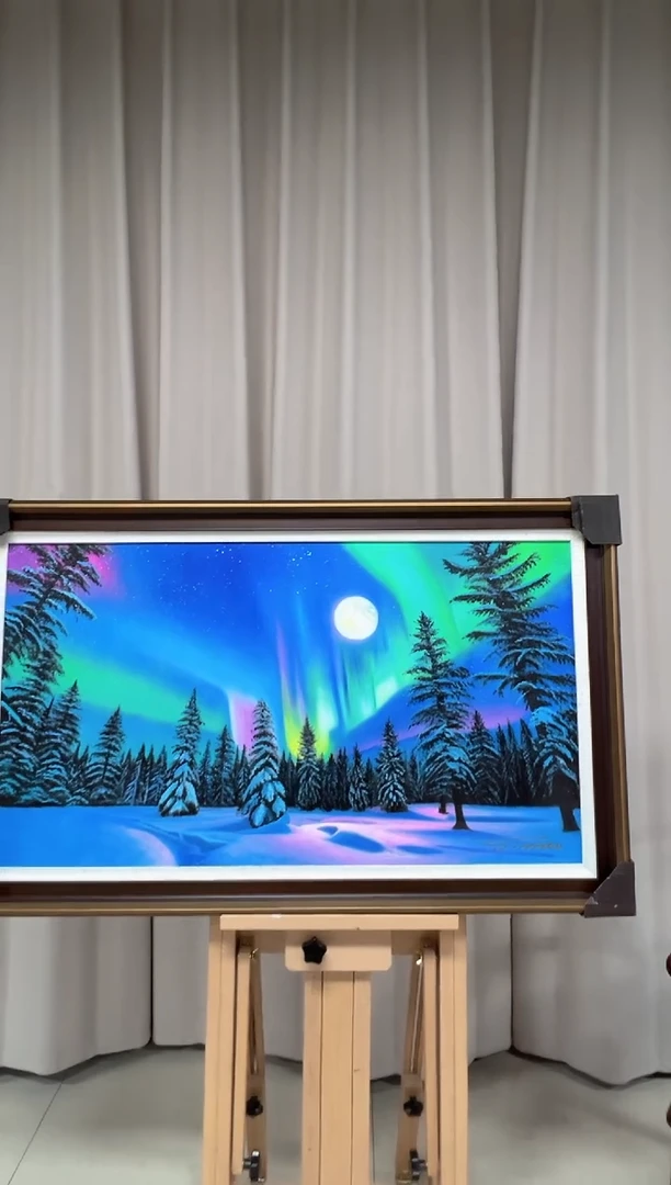 【闪购商品】绘画陶宗健-55*100-极光油画