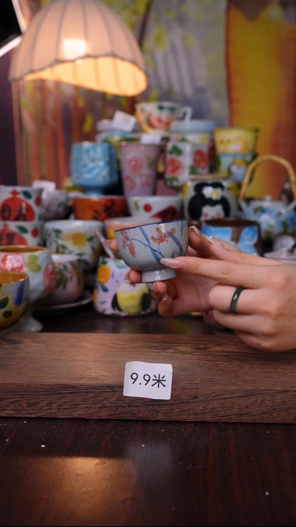 杯子泥垚手作 景德镇手工手绘陶瓷器物