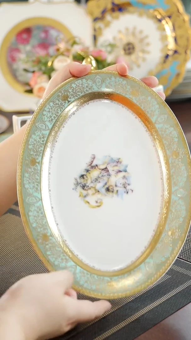 【闪购商品】瓷片12英寸鱼盘  福利价