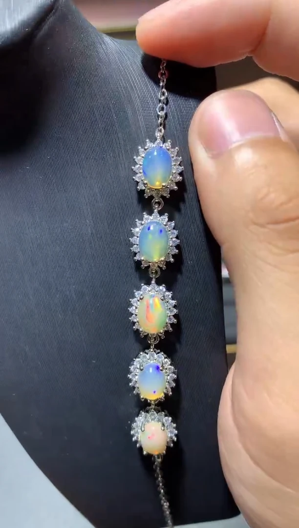 欧泊未镶嵌手链K50【所见即所得】