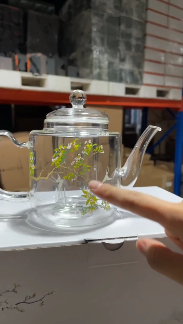 遇器梨花白燕煮茶壶啊