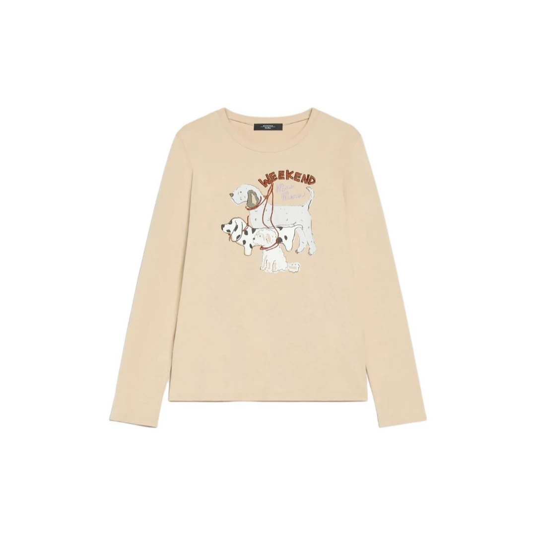 全新未使用 MaxMara 沙漠三只小狗 长袖