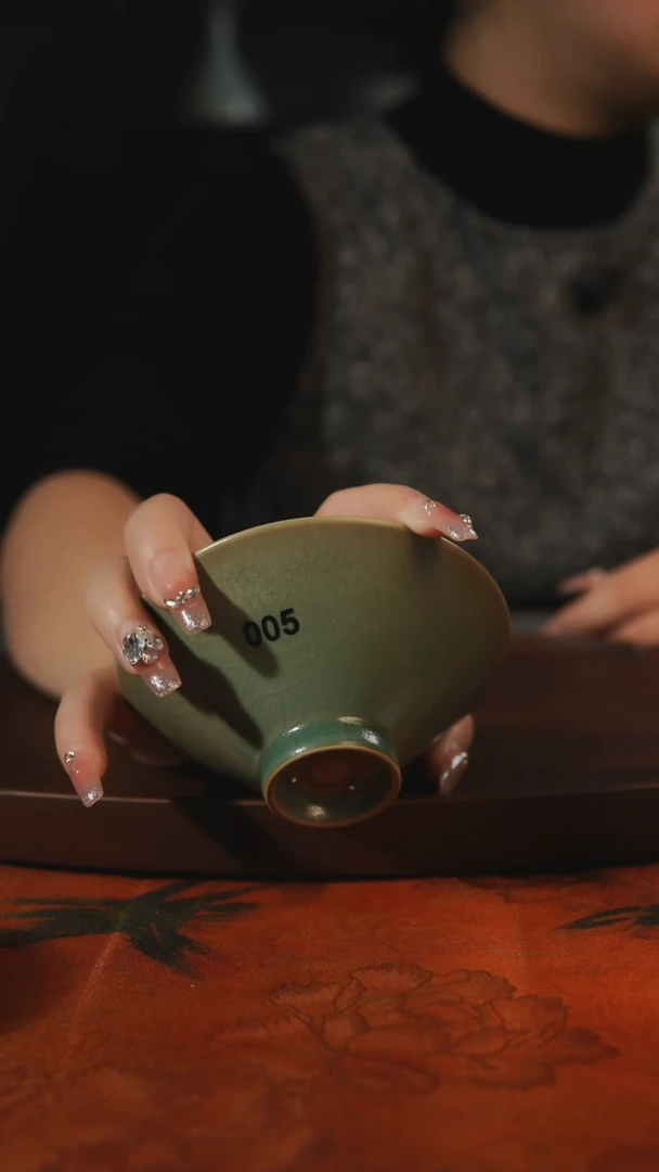 杯子浪****马柴烧 005汝州原产地原矿仿古老釉