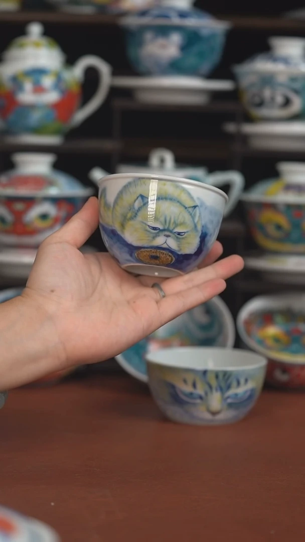 老师作品墨渊水缸杯（宠粉福利 ）