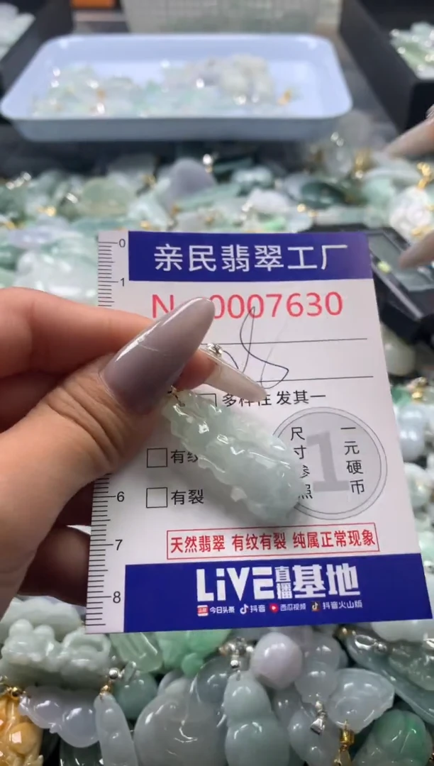 颈饰未镶嵌翡翠7630