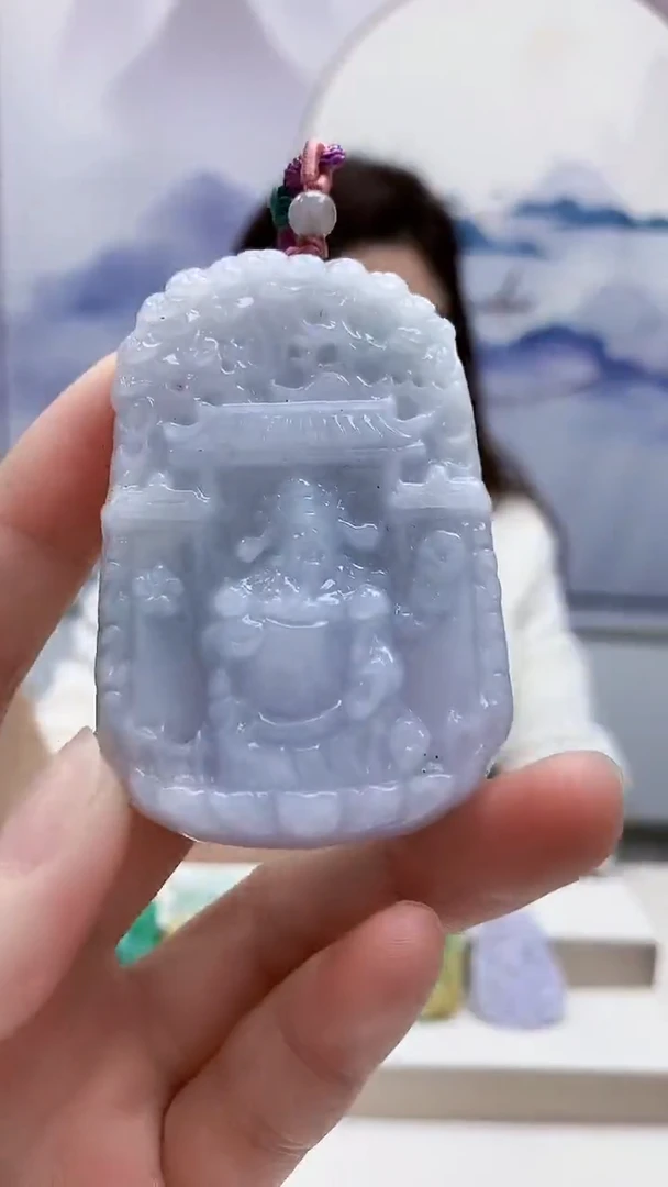 未镶嵌定制翡翠4829ry-毛货挂件59