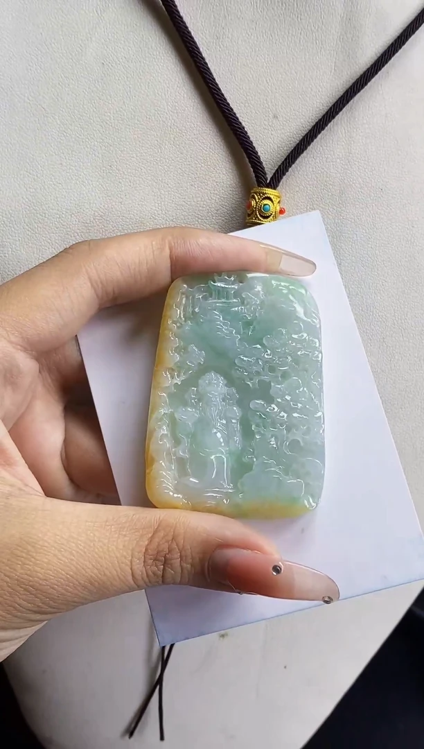 翡翠未镶嵌颈饰翡翠A货