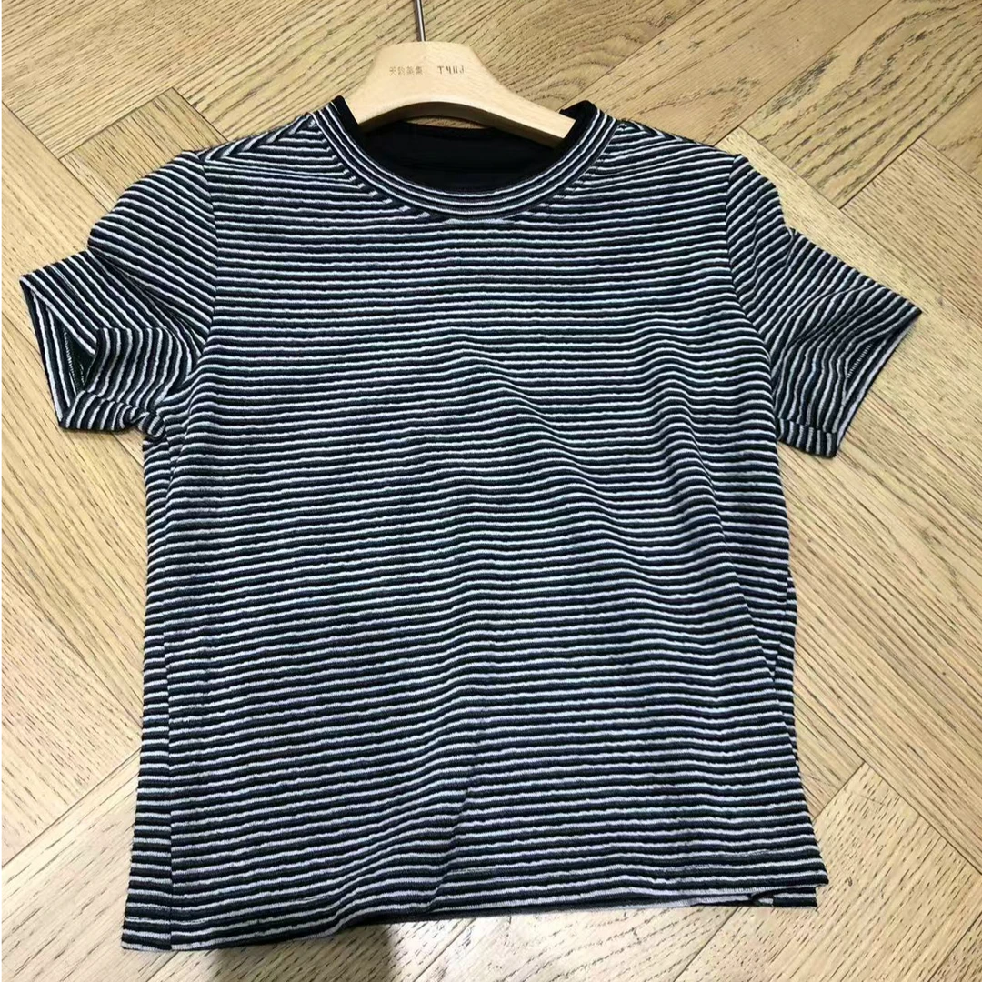 【no退no换 谨慎下单】黑白条短袖 51721