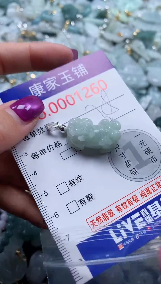 颈饰未镶嵌翡翠1260