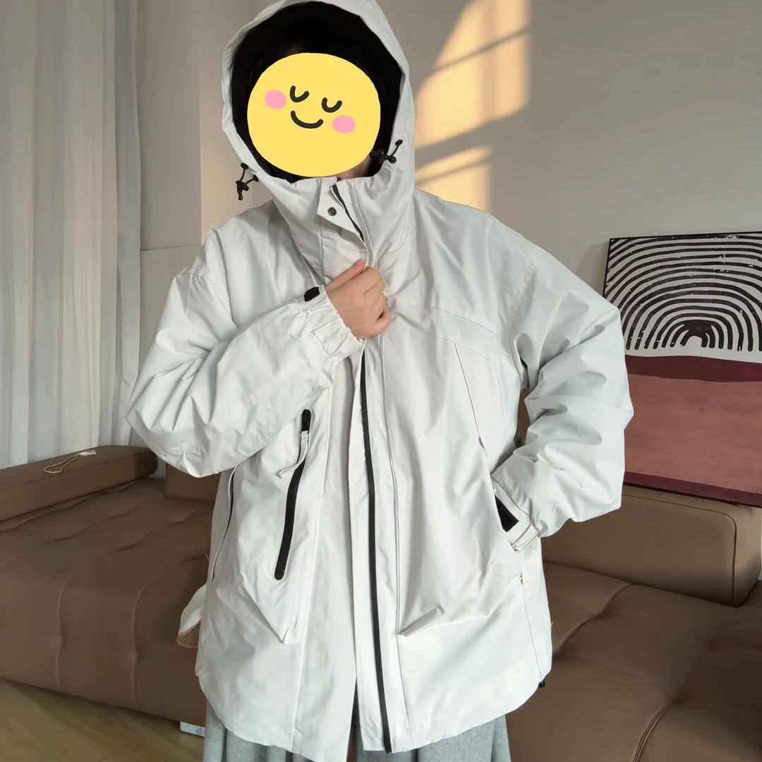 5008三合一可拆卸羽绒夹克冲锋衣（有瑕疵）