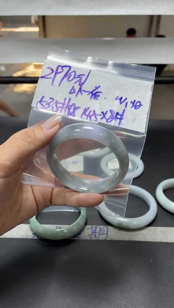 未镶嵌定制翡翠以***后+手镯53.5#2970元  毛货需抛光