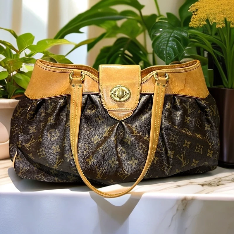 95新 LouisVuitton/路易威登 老花手提包1157 3579