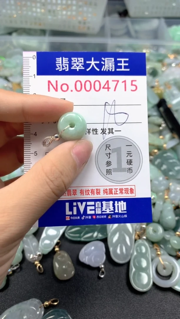 颈饰未镶嵌翡翠4715