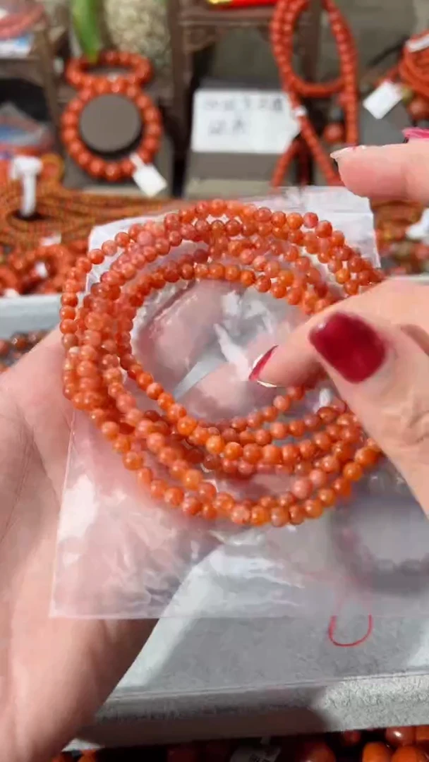 【闪购商品】南红玛瑙手串未镶嵌4