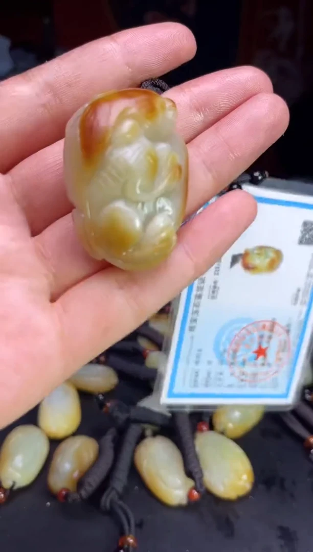 颈饰未镶嵌和田玉123