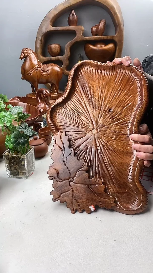 香樟木A30精品荷叶干泡/尺寸