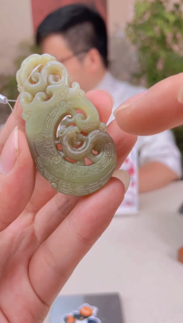 和田玉未镶嵌颈饰多样性拍一发一04056