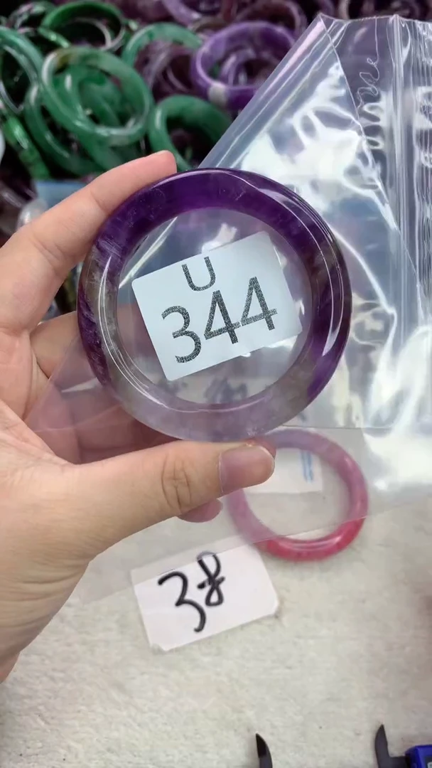 水晶手镯未镶嵌U344-52