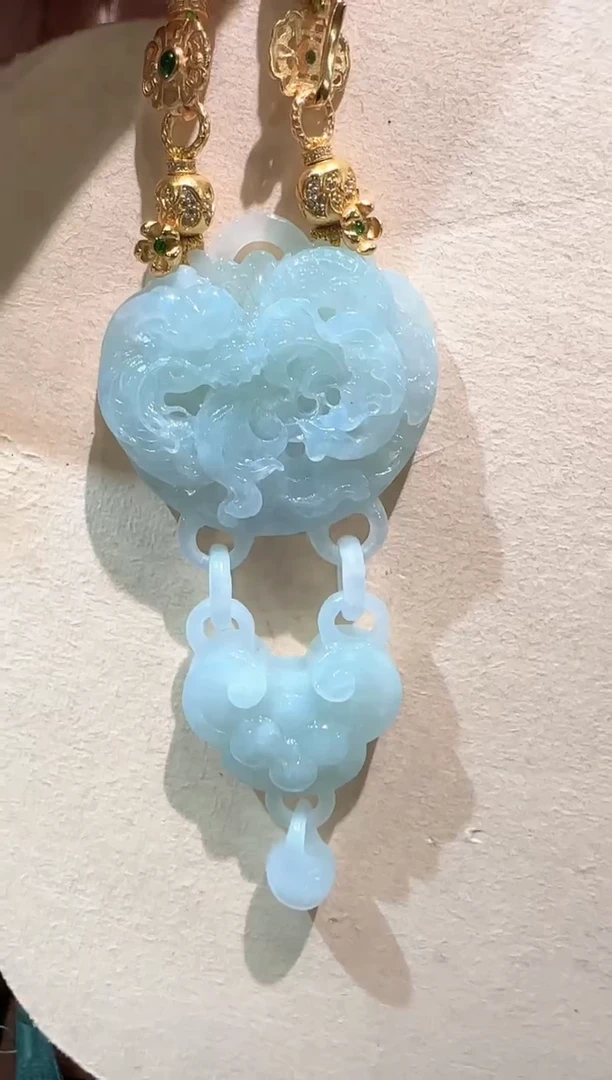 【闪购商品】翡翠颈饰未镶嵌国风