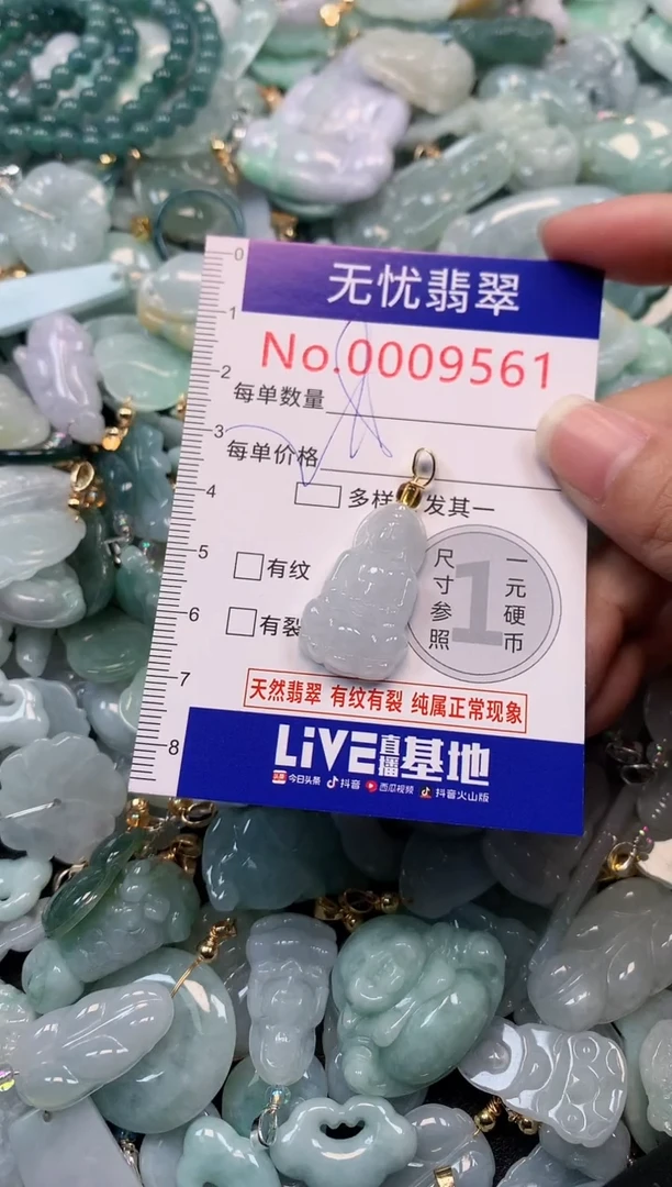 颈饰未镶嵌翡翠9561