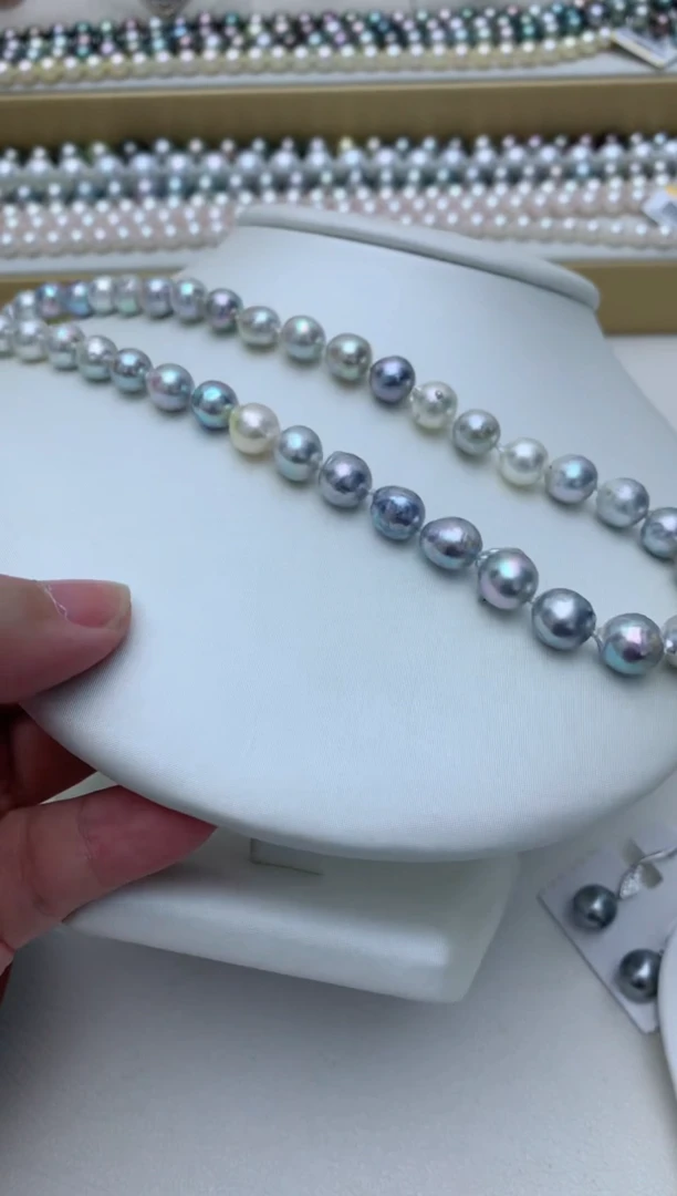 海水珍珠未镶嵌项链w100