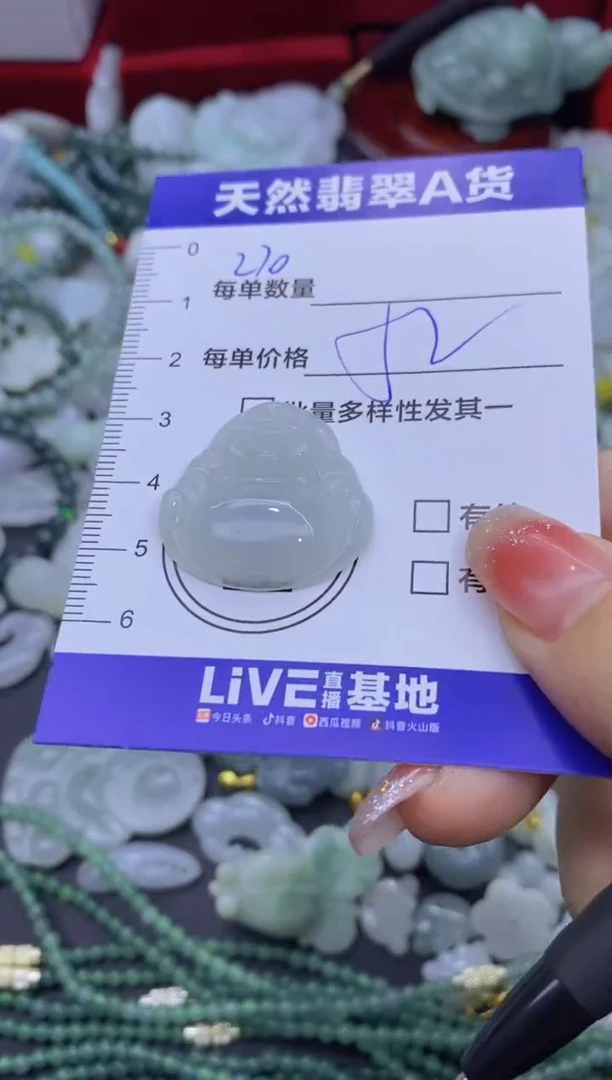 颈饰未镶嵌翡翠天然翡翠A货批量多样性发一件