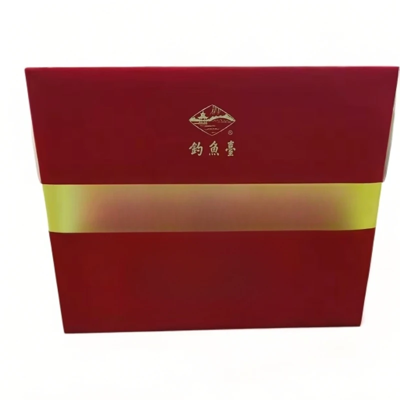 钓鱼台【酒水节】钓鱼台纪念礼盒(红盒)53度750ml+125ml