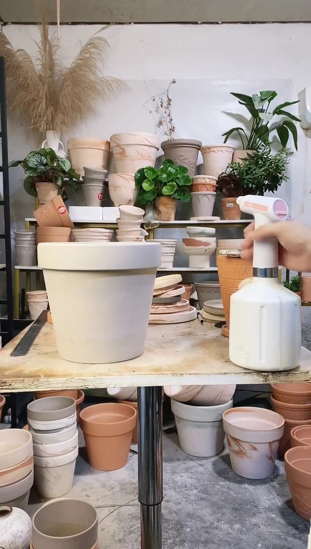 瑕疵无售后23*21灰陶 1盆无托