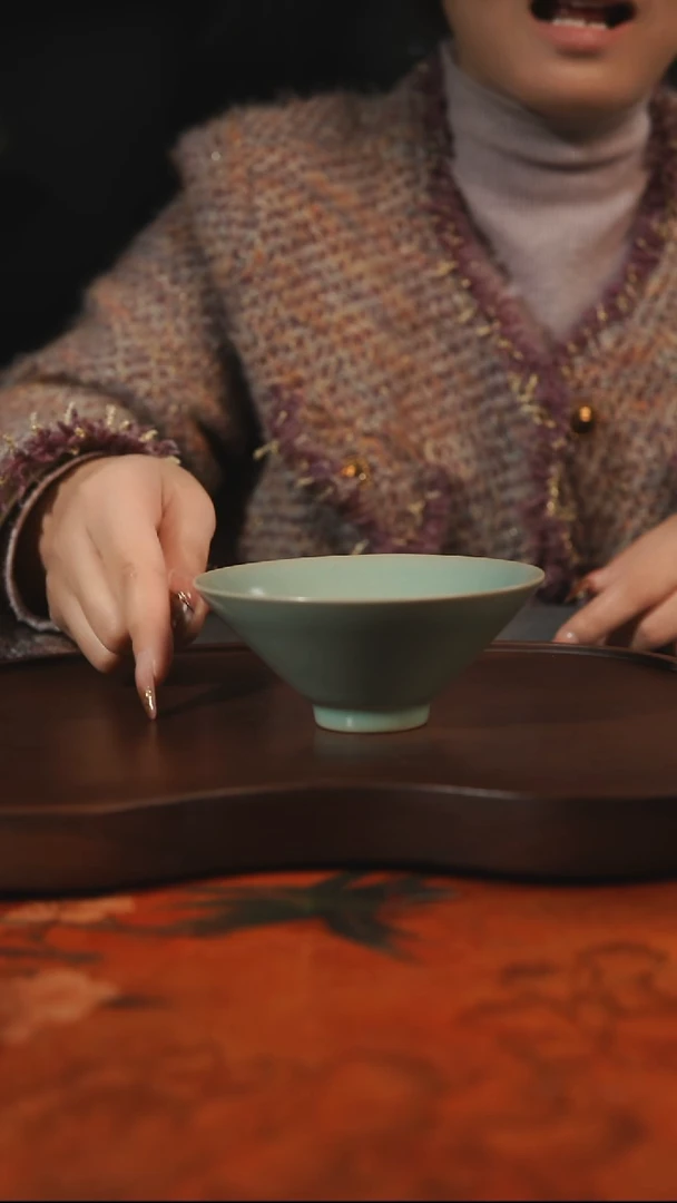 杯子瓷汝州原产地原矿仿古老釉q