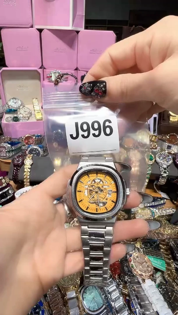 石英机芯不锈钢不锈钢直播定闪专用